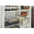 thumbnail image 3 of Rev-A-Shelf Cb-181411-1 Classic Closet 18"W X 14"D X 11"H Slide Out Wire Frame Closet, 3 of 7