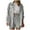 Grey, variant on Short Sets Women Two Piece Sets Button Down Blouse and Shorts Cute Summer Outfits Biker Short Set