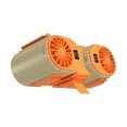 thumbnail image 4 of Ventilador con clip para la cintura,Ventilador personal con clip para la cintura,portátil,de viento fuerte,Ventilador de cinturón portátil con función ajustable de 5 Naranja verde, 4 of 8