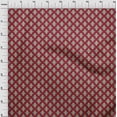 thumbnail image 4 of oneOone Cotton Cambric Red Fabric Asian Kilim Craft Projects Decor Fabric Printed By The Yard 42 Inch Wide, 4 of 5