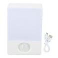 thumbnail image 1 of Luz LED nocturna con sensor recargable de ahorro de energía 4000K Lámpara pequeña con sensor de movimiento para escritorio, mesita de noche, pasillo, 1 of 10