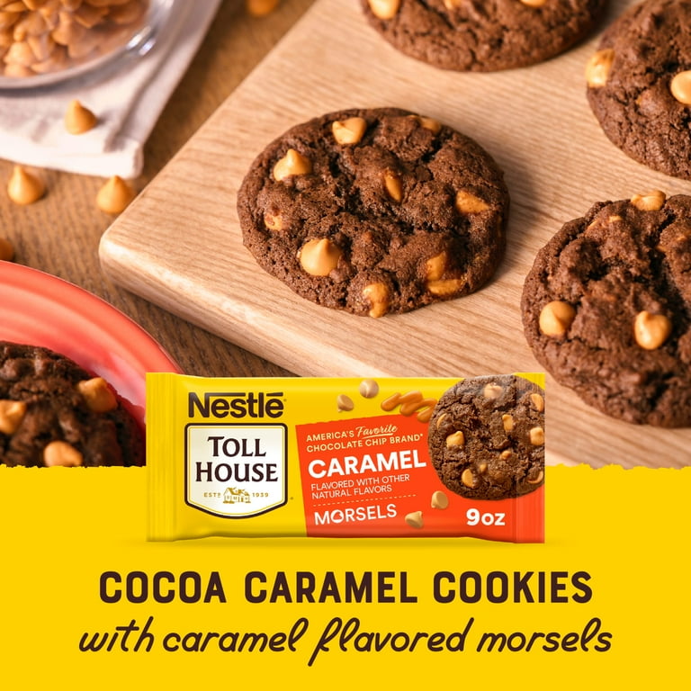 Nestlé Toll House Caramel Flavored Baking Chips 9 oz for Cookies