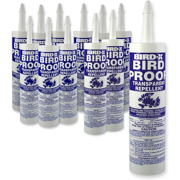 BirdX BirdProof Gel Bird Repellent, Case of 12