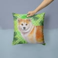 thumbnail image 2 of St Patrick's Design with Dog Fabric Decorative Pillow, 2 of 4