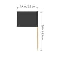 thumbnail image 5 of Cocktail Picks Fruit Sticks Toothpick Flag Racing Flags Dessert Double Knife Paper Wood 200 Pcs, 5 of 6