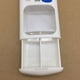 thumbnail image 2 of Organizador transparente de la píldora Naiovety para medicina ABS blanco, 2 of 6
