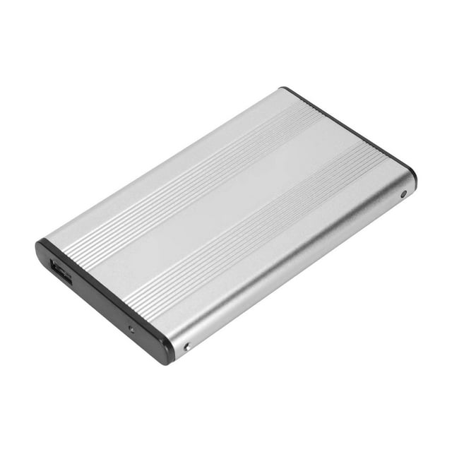 Boîtier de Disque Dur USB2.0, Boîtier HDD 2,5 Pouces Prise en Charge de la Transmission USB2.0 Échange à Chaud Capacité 2 To pour OS X pour Vista pour Noir, Argent, Bleu, Rouge