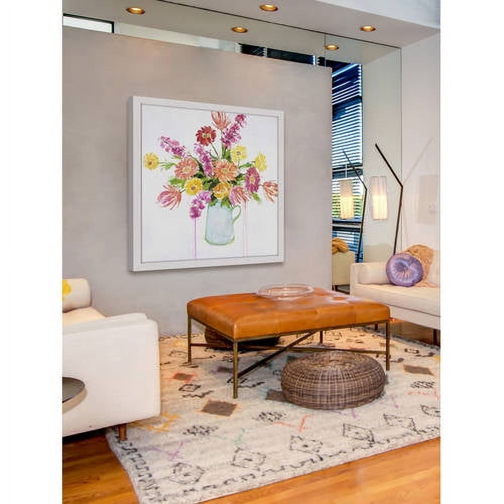 Marmont Hill - "Garden Bloom I" by Julie Joy Framed Painting Print