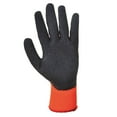 thumbnail image 2 of Portwest A140 Thermal Grip Work Gloves Palm Dipped Orange/Black, Medium, 2 of 3