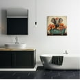 thumbnail image 3 of Stupell Industries Rustic Floral Tub Elephant Animals & Insects Painting Gallery Wrapped Canvas Art Print Wall Art, 24 x 24, 3 of 8