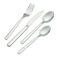 thumbnail image 5 of KitchenTrend Reverie 24 Piece Stainless Steel Flatware Set Service for 6 Silver, 5 of 12