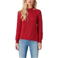 thumbnail image 1 of Jessica Simpson Chandail en Tricot Découpé Oasis pour Femmes, Rouge, Juniors, TG, 1 of 1