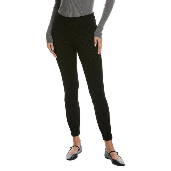 Nanette Nanette Lepore womens  Jordan Flocked Ponte Pant, s, Black