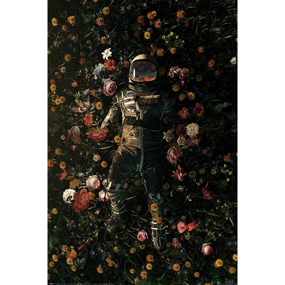 Nicebleed: Garden Delights - Fantasy Poster (Astronaut Flowers) (Poster & Poster Strip Set)