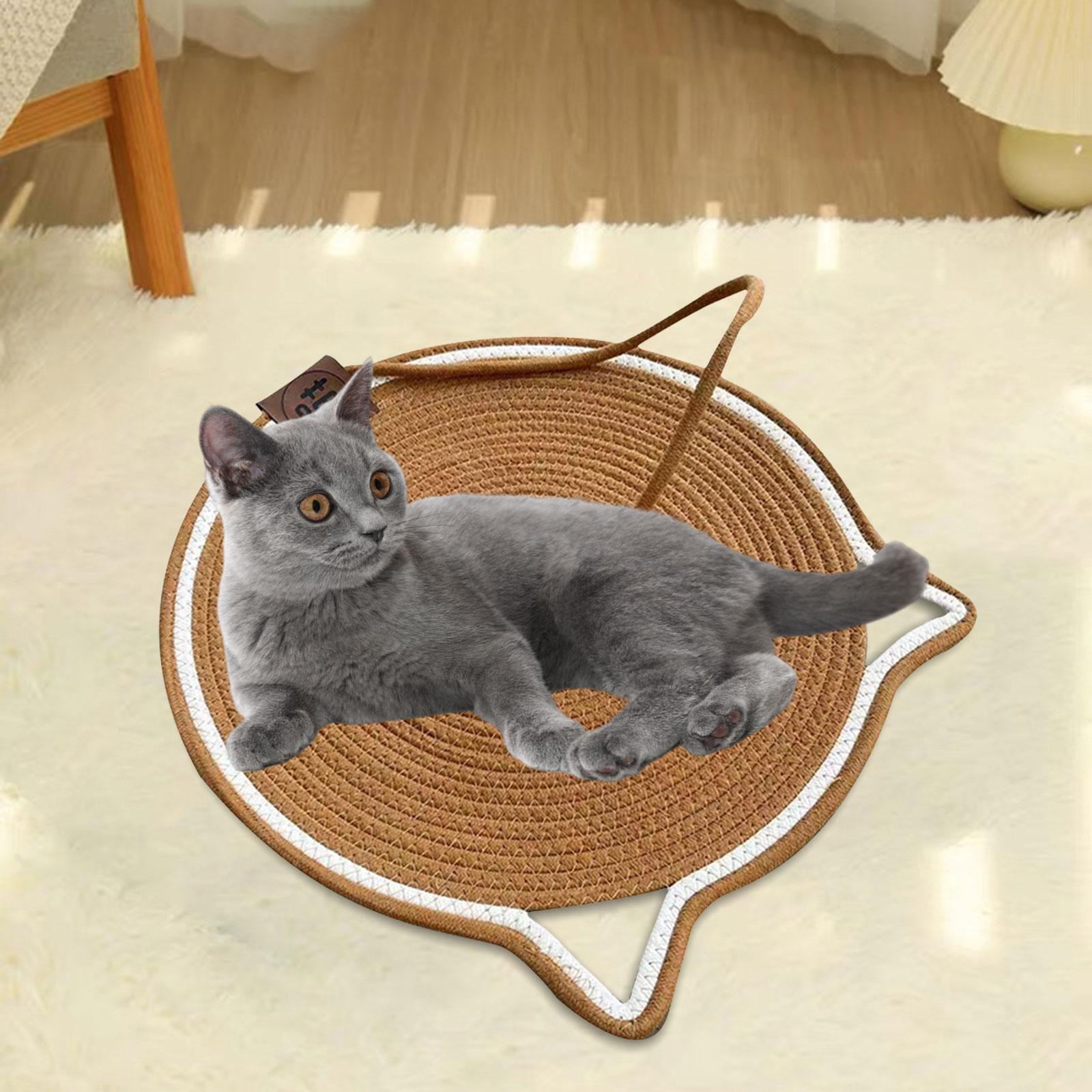 Bvdfgk Cat Scratch Mat Cat Scratch Pad Wear Resistant Furniture Protector Cat Toys Nest Dark Brown
