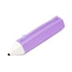thumbnail image 5 of Estuche con forma de lápiz, organizador de escritorio portátil con cremallera, soporte para bolígrafos, bolsa para bolígrafos para niños, estudiantes, Púrpura, 5 of 9