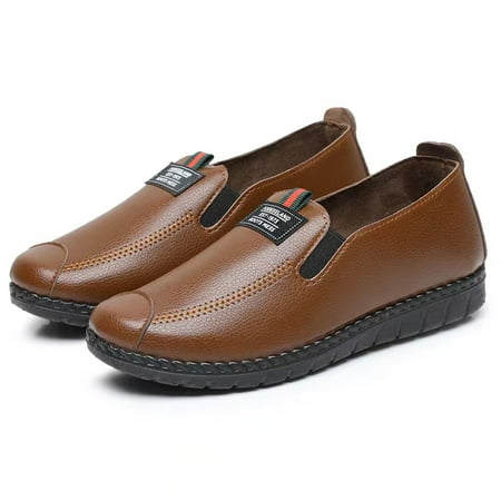 

Women‘s Soft-sole Loafers Lightweight Waterproof Slip On Shoes Casual Round Toe Flats