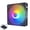 Black, variant on CEORPER High Airflow 12cm PC Case Fan Quiet Color LED Cooling 45CFM Durability