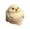 H001- Clear, variant on Relaxation Relief Items Squeeze, Slow Rising Squeeze Toys, 3X3 In, Fluffy Student Chick, Silicone Construction, Squeeze Toys for Student, Yellow, 1 Pc