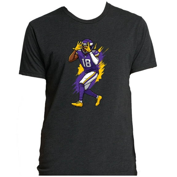 TRIBLEND Justin Jefferson Griddy Minnesota Shirt T-Shirt