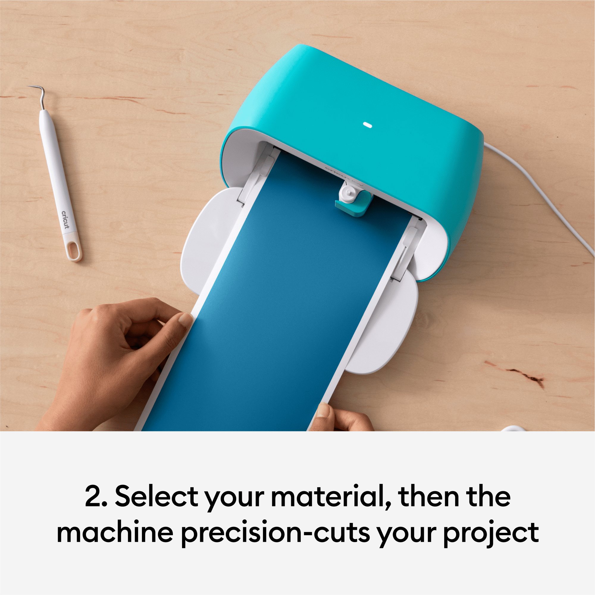Cricut Joy 2 Starter Bundle, Blue - Portable Crafting Die-Cut Machine