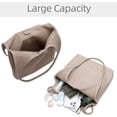 thumbnail image 4 of West Slouchy Hobo Bags for Women Soft Designer Shoulder Purses Ladies Top Handle Handbag, 4 of 5