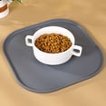thumbnail image 6 of Pet Food Mat – Silicone Cat & Dog Food Mat with Raised Edges, Non-Slip Waterproof Tray for Food and Water Bowls, Spill Proof Floor Protector (10.6x17.3 in), 6 of 7