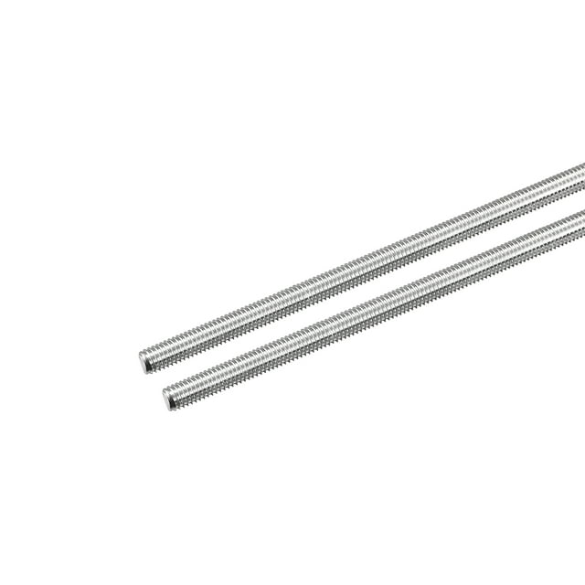 Unique Bargains Tige Entièrement Filetée M5 x 450mm 0.8mm Pas de Filetage 304 Acier Inoxydable Tiges Filetées à Droite Barre Goujons 2 Pack