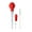 Red, variant on sunsanly Silicone Turkey Basters with Measurement Markings for Cooking Essential Thanksgiving Tool for Flavorful Meat Large Pump Head Cleaning Brush Home Kitchen Essential
