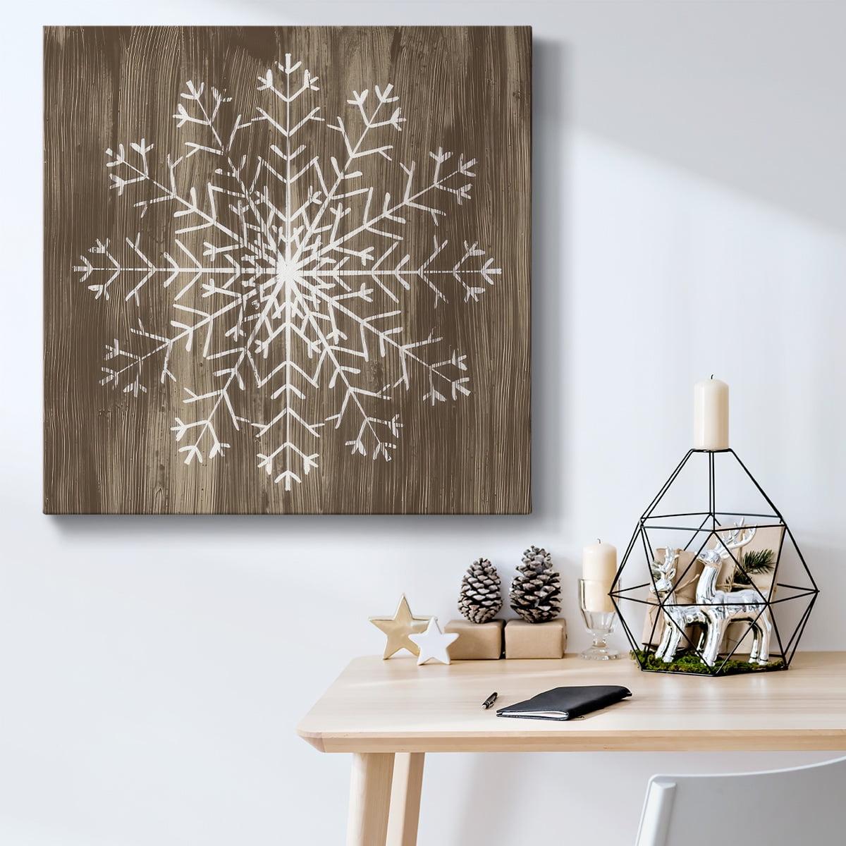 Barnwood Wonderland III- Gallery Wrapped Canvas