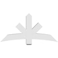 thumbnail image 4 of 60"W x 30"H x 6"D x 6"F, 12/12 Pitch, Alberta Architectural Grade PVC Gable Bracket, 4 of 8