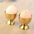 12 Pcs Stainless Steel Egg Cups Tabletop Egg Holder Stands Small Beer