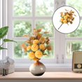 thumbnail image 4 of Ramo de flores artificiales para decoración de novia, ramos de referencia para fiesta Amarillo, 4 of 7