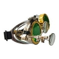 thumbnail image 1 of Gafas Steampunk Funky Hugo Props Lentes de colores Disfraz Gothic Punk Moda, 1 of 10
