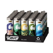 BIC Ecolutions Pocket Lighter, 50-Count Tray of Ecofriendly Candle Lighters, 55% Recycled Metal and 30% Carbon Offset