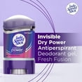 thumbnail image 5 of Lady Speed Stick Invisible Dry Power Antiperspirant Deodorant Gel, Fresh Fusion - 2.3 ounce, 5 of 17