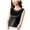Black, variant on Youmylove Tank Top For Women V Neck Net Yarn Sleeveless Tank Top New Summer Fashion Lace Undershirt Satin Vset Loose Fit Fashion Tops