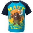 thumbnail image 3 of Disney Moana Maui Toddler Boys T-Shirt and Mesh Shorts Outfit Set Infant to Big Kid, 3 of 5