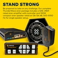 thumbnail image 2 of ThunderWave 100W Emergency Police Siren Kit [Remote Controller] [2 x 15A Switches] [Hands-Free Air Horn] [3.5mm Input] [Radio Rebroadcast] Warning PA System for Emergency Vehicles Trucks UTV POV, 2 of 9