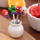 thumbnail image 1 of Hero series acero inoxidable postre fruta tenedor cubiertos caja de almacenamiento mini ensalada fruta tenedor ShuxiuWang 8390612404252, 1 of 1