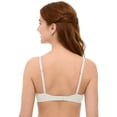 thumbnail image 7 of Women Low Cut Seamless Tank Bra, Comfort Padded Spaghetti Strap Underwear for Daily Casual Wear White S(S), 7 of 7