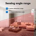 thumbnail image 5 of Sensor de movimiento inteligente, alarma de seguridad inalámbrica WiFi, alarma de luz y sonido de 110 dB, alertas de aplicaciones gratuitas, detector de movimiento PIR de seguridad para el h, 5 of 5