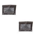 thumbnail image 3 of VONKY Documents Secure And Organized With Pouch Durable Documents Storage Pouch Brown 2Set, 3 of 6