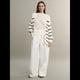 thumbnail image 5 of Suéter Cárdigan Extragrande para Mujer, 100% Algodón, Moda de Otoño 2025, Cuello en V, Tejido con Botones Delanteros, Tops Casuales de Moda L, 5 of 10