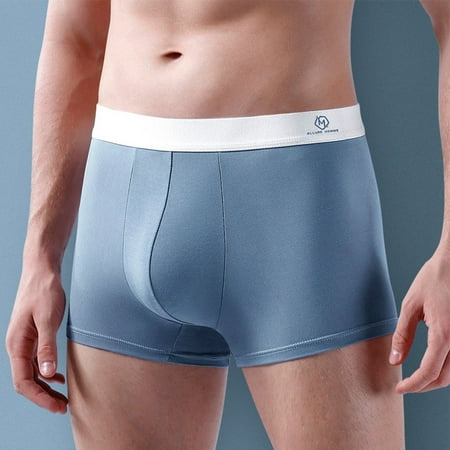 

Men Soft Modal Breathable Underwear Boxer Briefs Trunks Shorts Pouch Underpants