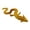 Gold, variant on Sky Dragon 3D Printed Articulated Cloud Serpent Figure Flexible Jointed Mythical Creature for Zen Desktop Decoration and Sensory Display Multicolor