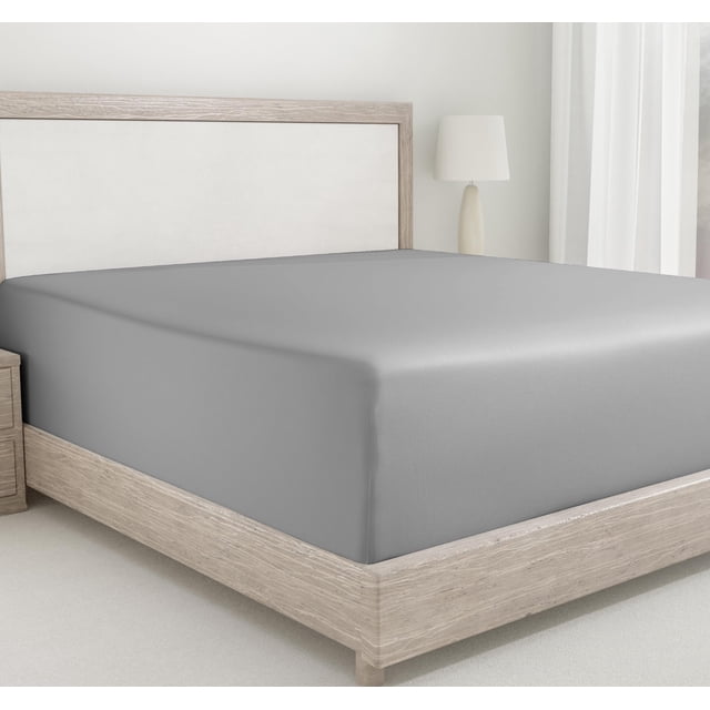 Sábana bajera ajustable California Design Den 400 hilos, 100% algodón, completa