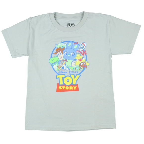 Disney T-Shirt Garçon Histoire de jouets 4 Personnage Design en Grappe, 5