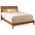 thumbnail image 4 of Atlantic Furniture Bordeaux Platform Bed with Open Footrail in Caramel Latte-Queen, 4 of 5
