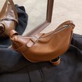 thumbnail image 4 of Bolso de media luna de PU para mujer bolso versátil para axila bolso de media luna bolso para citas diarias, 4 of 9
